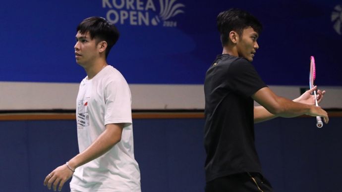 Atlet-atlet Indonesia siap tempur untuk berlaga ke turnamen bulutangkis Korea Open 2024.