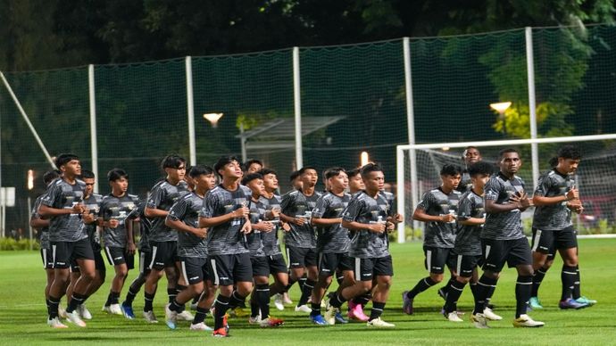Timnas Indonesia U-20 di bawah asuhan Indra Sjafri bakal tampil oada Tournoi Maurice Revello di Pran