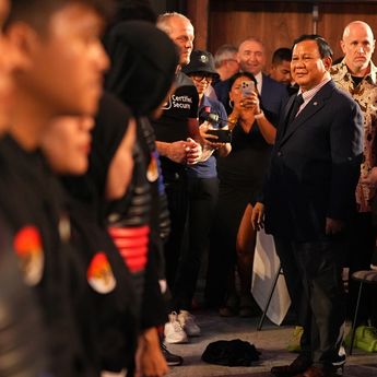 Sambangi Paris, Prabowo Subianto Promosikan Pencak Silat di Sela-sela Olimpiade Paris 2024