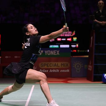 Wang Zhiyi Tampil Ulet, Gregoria Mariska Tersingkir dari Indonesia Open 2024