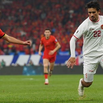 Banyak Dipertanyakan, Ini Susunan Pemain Timnas Indonesia Saat Kalah dari China