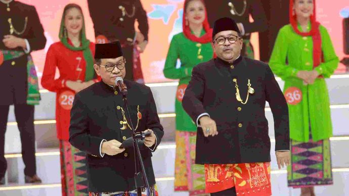 Pramono Anung dan Rano Karno