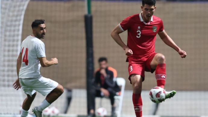Elkan Baggott kemungkinan besar akan bergabung dengan timnas Indonesia U-23 saat menghadapi babak play-off Olimpiade Paris 2024. (dok PSSI)