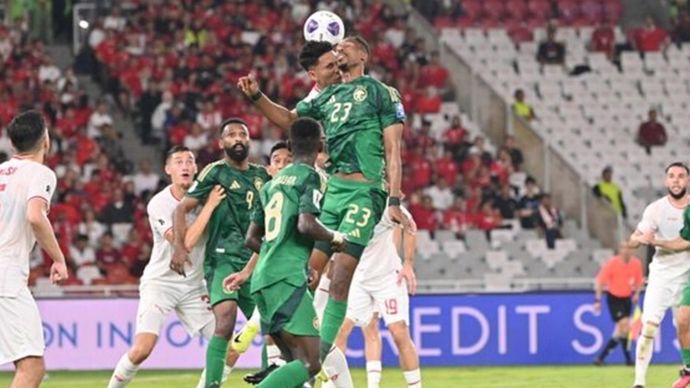 Timnas Indonesia menang 2-0 lawan Arab Saudi di Stadion Utama Gelora Bung Karno (SUGBK), Senayan, Jakarta, Selasa (19/11/2024)