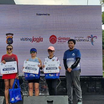 Pemenang Ungkap Tantangan Terberat di Nusantara TV Volcano Run by Ambarrukmo 2024
