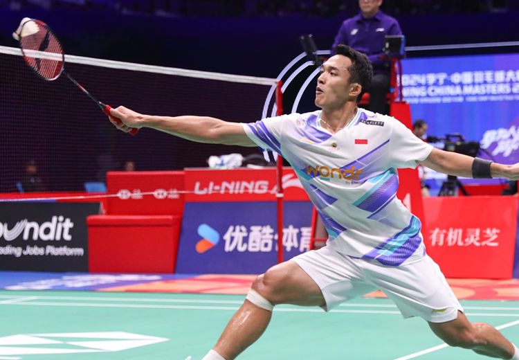 Hasil China Masters 2024: Tekuk Wakil Tuan Rumah, Jonatan Christie Melaju ke Perempat Final