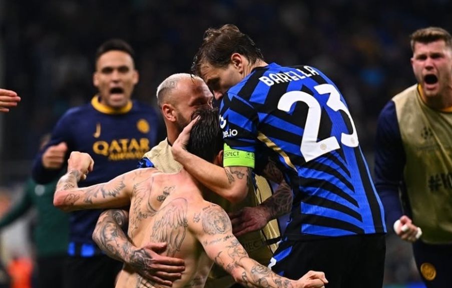 Inter Milan melaju ke final Liga Champions 2024/2025 dengan menyingkirkan Barcelona, Rabu (7 Mei 2025). <b>(Instagram Inter Milan)</b>