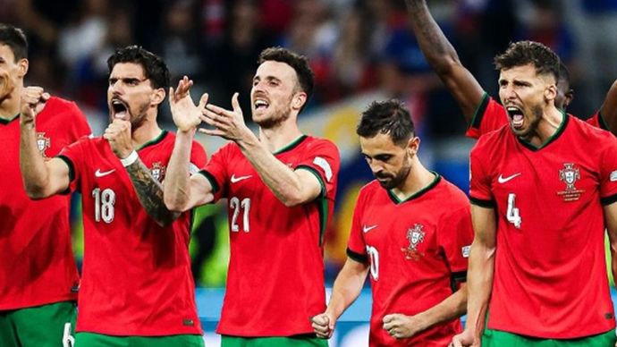 Portugal berhasil lolos ke babak perempat final Euro 2024