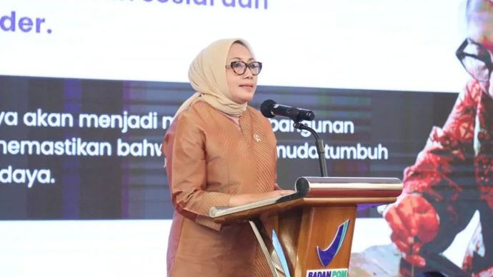 Menteri Pemberdayaan Perempuan dan Perlindungan Anak Arifah Fauzi.