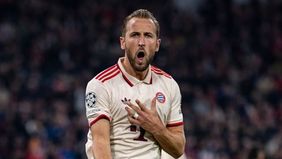 Bayern Munich sudah unggul tiga gol di babak pertama pertandingan melawan Dinamo Zagreb.