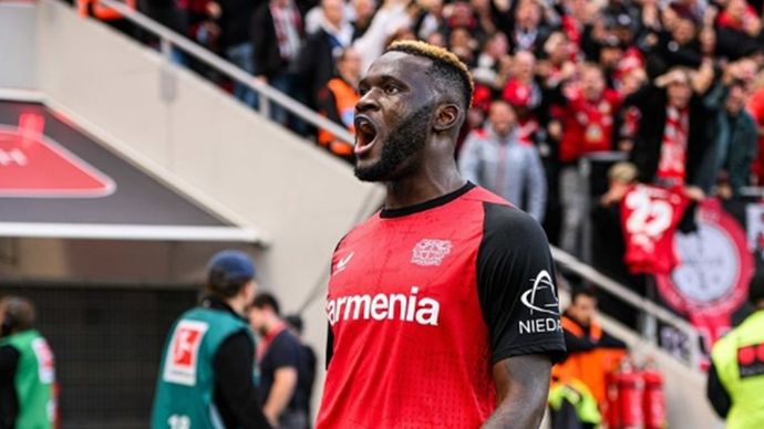 Pemain Bayer Leverkusen, Victor Boniface <b>(Instagram)</b>