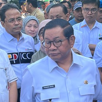 Pramono Kasih Solusi Buat Pedagang Buah Pasar Kramatjati yang Jadi Korban Kebakaran 