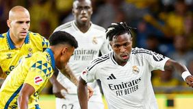 Real Madrid memetik hasil imbang di markas La Palmas dalam lanjutan La Liga 2024/2025.