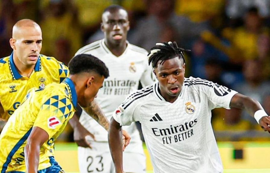 Vinicius Jr akhirnya membuka keran golnya pada La Liga musim ini. <b>(Instagram Real Madrid)</b>