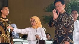 Gibran Hadiri Gladi Bersih Pelantikan Presiden-Wakil Presiden RI  