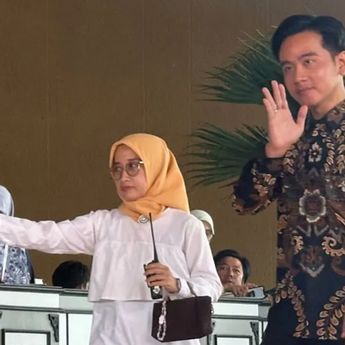 Gibran Hadiri Gladi Bersih Pelantikan Presiden-Wakil Presiden RI  