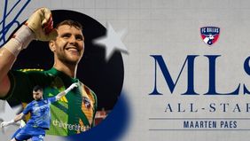 Maarten Paes dan Lionel Messi bakal memperkuat tim yang sama, yakni MLS All Star 2024. 