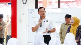 Momen AHY Tinjau Sekolah Rakyat di Bengkulu