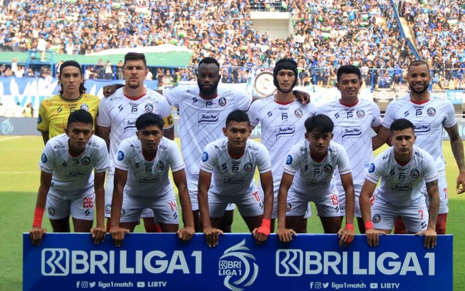 Arema FC saat tampil di Liga 1 2023/2024 <b>(Website Piala Presiden)</b>