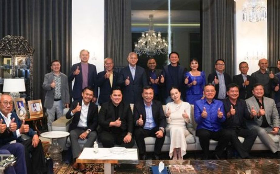 Erick Thohir diundang Madam Pang untuk bertemu para pimpinan federasi sepak bola di Asia Tenggara  <b>(Instagram Erick Thohir)</b>