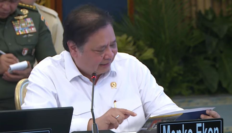 Menteri Koodinator Bidang Perekonomian Airlangga Hartarto <b>(Istimewa)</b>