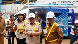 Pramono Resmikan IPA Pesanggrahan, Bisa Suplai Air untuk 10 Kelurahan