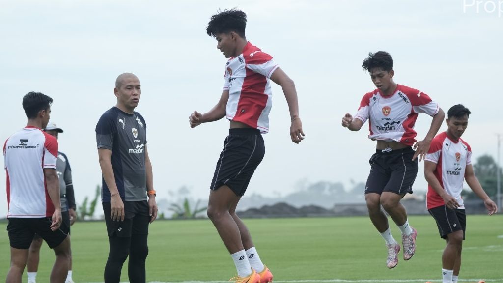 Timnas Indonesia sedang menjalani pemusatan latihan di Bali untuk persiapan Piala AFF 2024. <b>(Dok PSSI)</b>