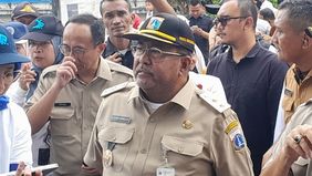 Proses pembongkaran tiang monorel mangkrak di Jalan HR Rasuna Said, Jakarta Selatan, resmi dimulai sejak Rabu, 14 Januari 2026.