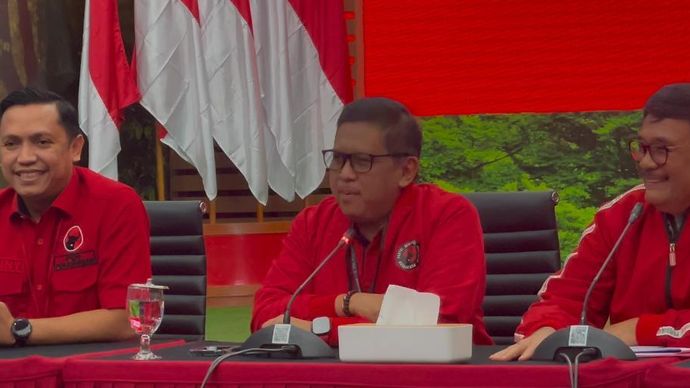 Sekretaris Jenderal (Sekjen) DPP PDI Perjuangan Hasto Kristiyanto (Ntvnews.id-Muslimin Trisyuliono).