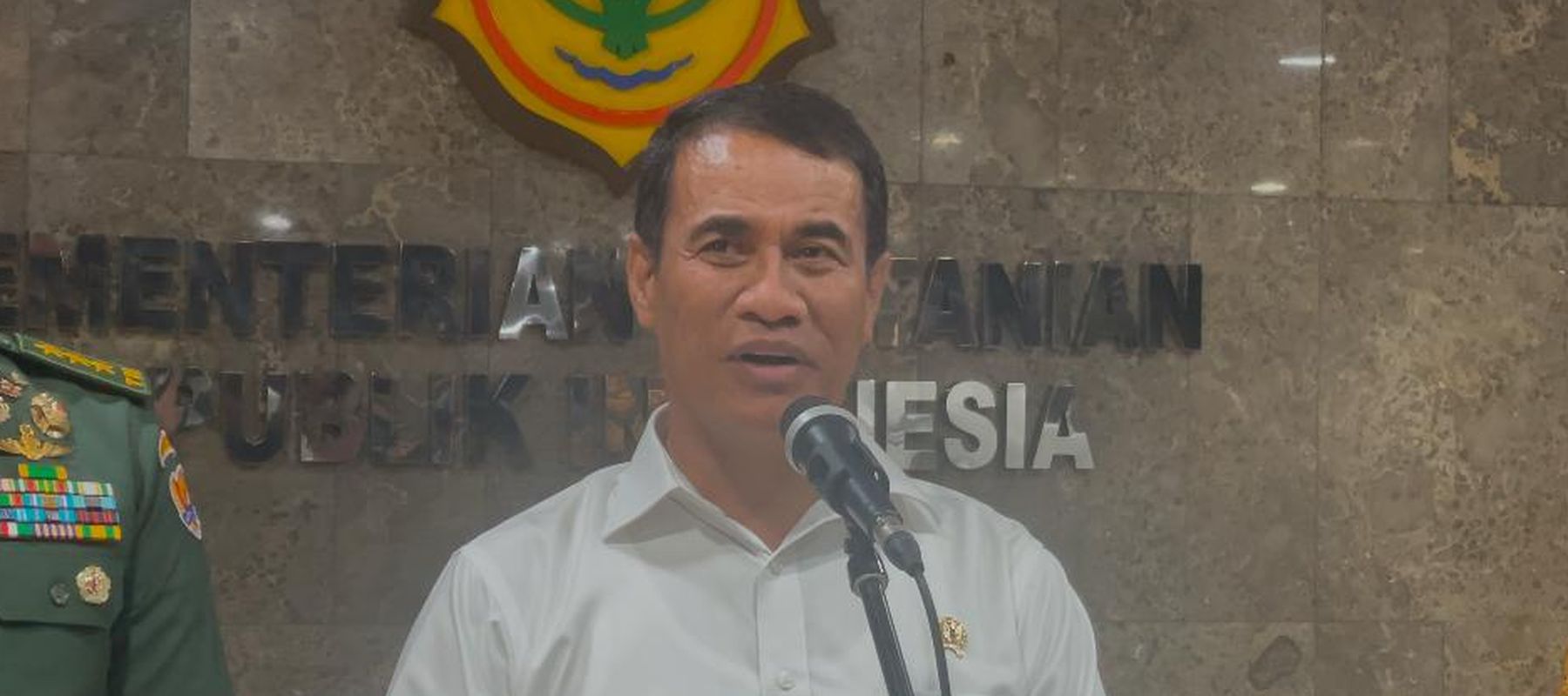 Menteri Pertanian (Mentan) Andi Amran Sulaiman menargetkan instruksi presiden (Inpres) pembangunan irigasi sawah akan terbit Januari 2025. (Ntvnews.id-Muslimin Trisyuliono).