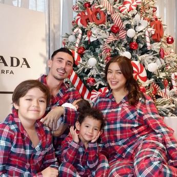 Jessica Iskandar dan Vincent Verhaag Rayakan Natal dengan Kado Spesial dari Tuhan