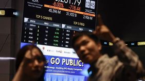 PT Bursa Efek Indonesia (BEI) memberlakukan penghentian sementara perdagangan atau trading halt pada sistem Jakarta Automated Trading System (JATS) pada Kamis pukul 09.26 WIB. 