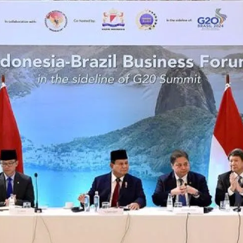 Saat Prabowo Percayakan Hashim Berdialog dengan Pengusaha Brasil di Forum G20