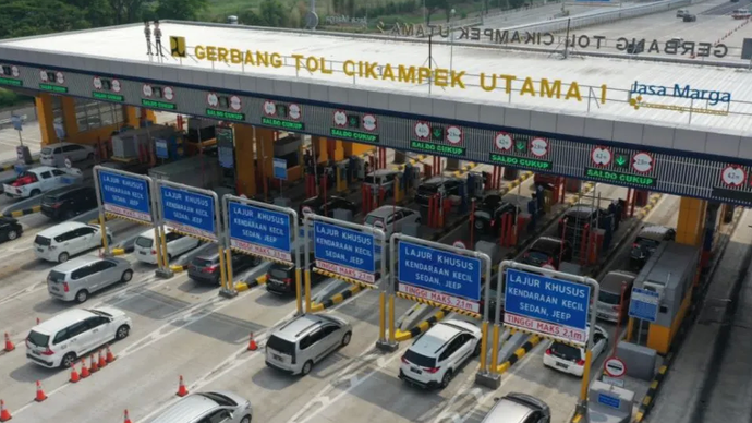 Pintu Gerbang Tol Cikampek Utama I. 