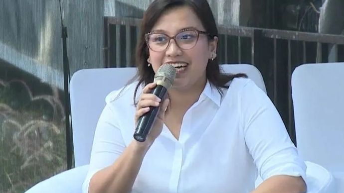 Tangkapan layar Kepala Sub Divisi Komunikasi LPDP, Risqi Sita Novanti di acara Jakarta Kreatif Festival yang dipantau di Jakarta, Minggu, 5 Juli 2026