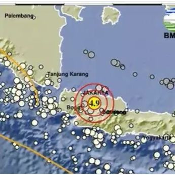Bekasi Diguncang Gempa 7  Kali dalam Semalam