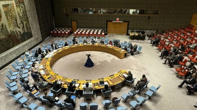 Ilustrasi - Suasana sidang Dewan Keamanan PBB di Markas Besar PBB New York, Amerika Serikat, Rabu (25/9/2024).(ANTARA/Suwanti/am.