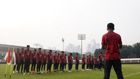 Indonesia sempat tertinggal 0-1 di babak pertama.