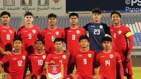 Timnas Indonesia U-17 menahan imbang Australia 0-0 pada kualifikasi Grup G Piala Asia U-17 2025. 