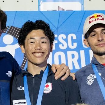 Rizky Gagal di Final Lead Putra, Indonesia Boyong 2 Perunggu dari Piala Dunia Panjat Tebing Bali 2025