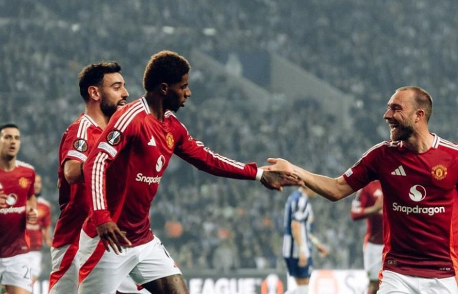 Manchester United bermain imbang 3-3 melawan Porto pada laga lanjutan Liga Europa 2024/2025 <b>(Instagram Manchester United)</b>