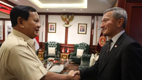 Prabowo Subianto diagendakan untuk menerima Menteri Luar Negeri (Menlu) Singapura Vivian Balakrishnan hari ini, Rabu, 28 Oktober 2026.