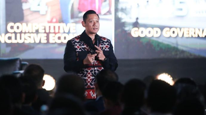 Menteri Koordinator Bidang Infrastruktur dan Pembangunan Kewilayahan, Agus Harimurti Yudhoyono (AHY)