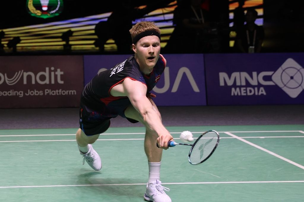 Wakil Denmark, Anders Antonsen, lolos ke final Indonesia Open 2024 <b>(dok PBSI)</b>