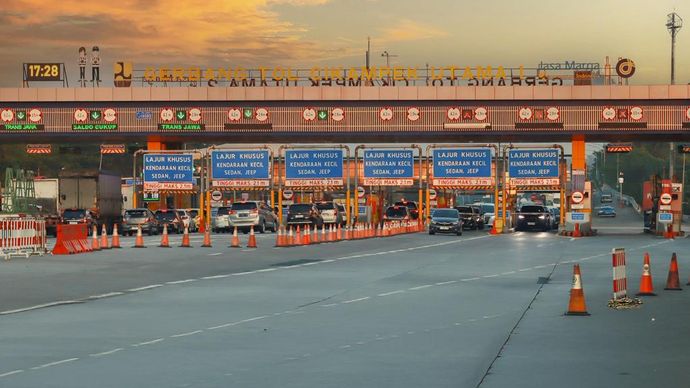 Gerbang Tol (GT) Cikampek Utama/Ist