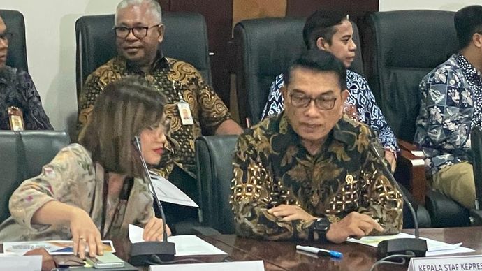 Kepala Kantor Staf Presiden (KSP) Moeldono buka suara soal program Tapera