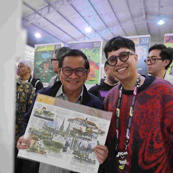 Pramono Buka JICAF 2025: Jakarta Pusat Seni Ilustrasi Asia