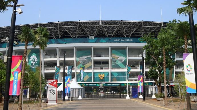 Stadion Utama Gelora Bung Karno (SUGBK), Senayan, Jakarta 