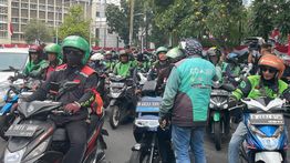 Ojol Unjuk Rasa, Polda Metro Jaya Siap Lakukan Rekayasa Lalu Lintas
