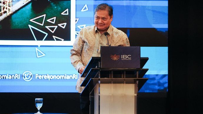 Menteri Koordinator Bidang Perekonomian Airlangga Hartarto 